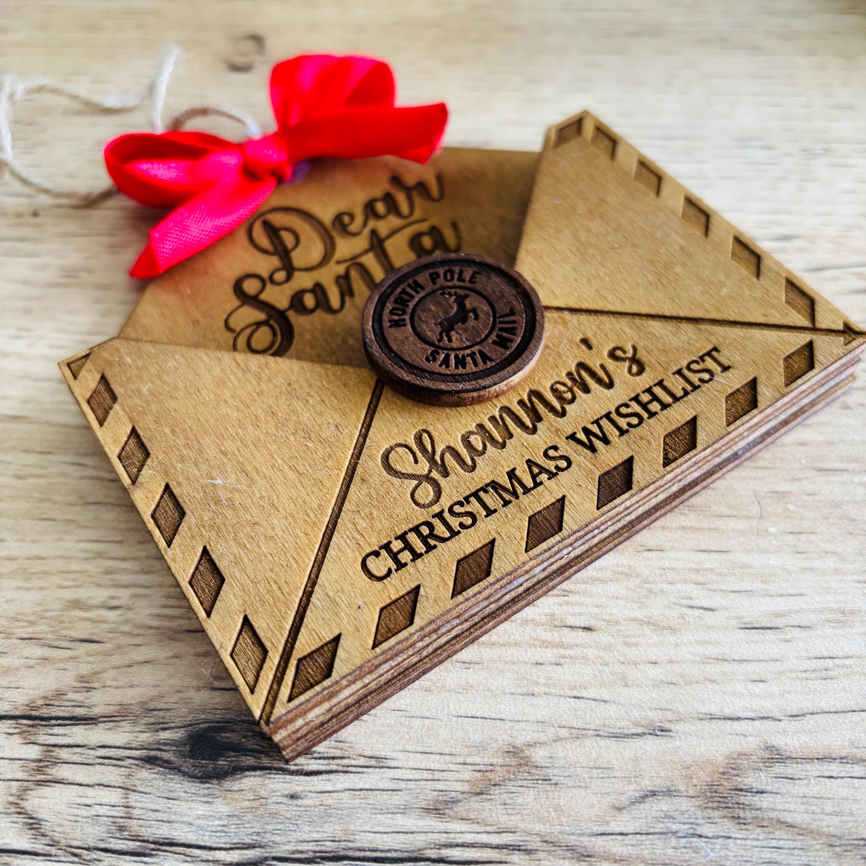 Décorations d'arbre de Noël personnalisées avec lettres - votre nom, étiquette cadeau, cadeau pour lui, son mari, sa femme, maman, papa, fille, garçon, grands-parents